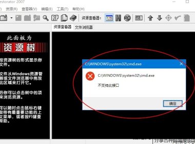 [不支持此接口]Windows/xp/7/8/10无法运行exe文件解决方法