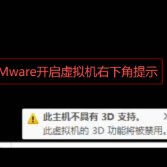 VMware16版本虚拟机提示(此主机不具有3D支持）解决方法！